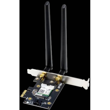 ASUS PCE-AX3000 PCI Express Network Adapter - Ultra-Fast WiFi 6 Connectivity for Lag-Free Gaming and Streaming!